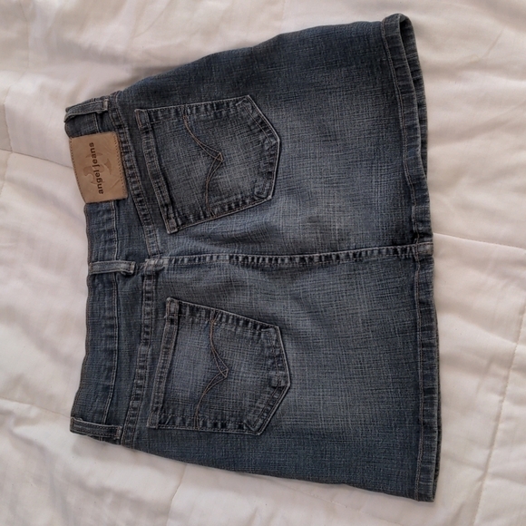 ANGEL jeans jean skirt size 5 - Picture 3 of 6